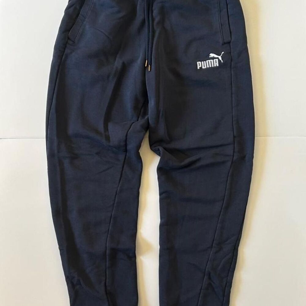 Puma Men's Black Joggers-tracksuits